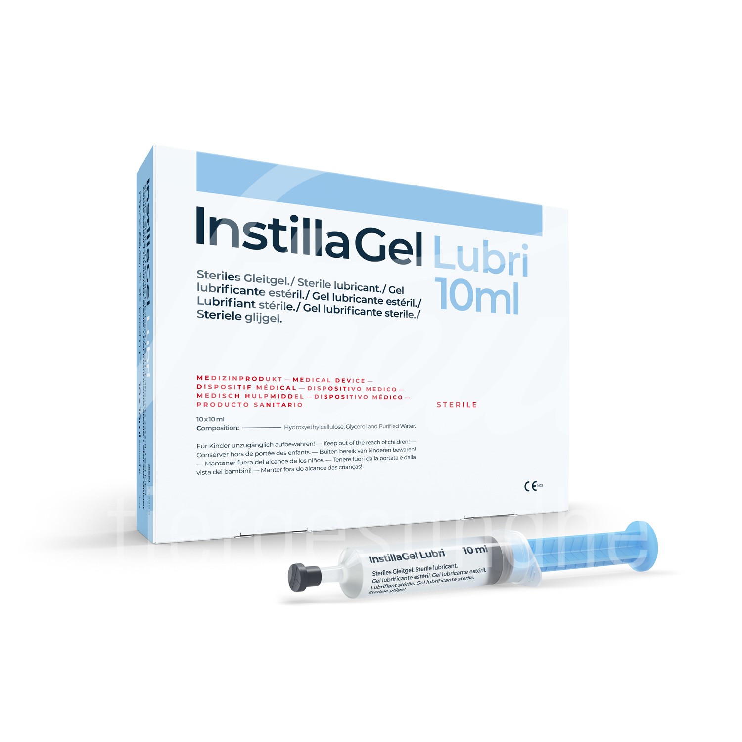 InstillaGel Lubri Gel steril 10 Einwegspr 10 ml