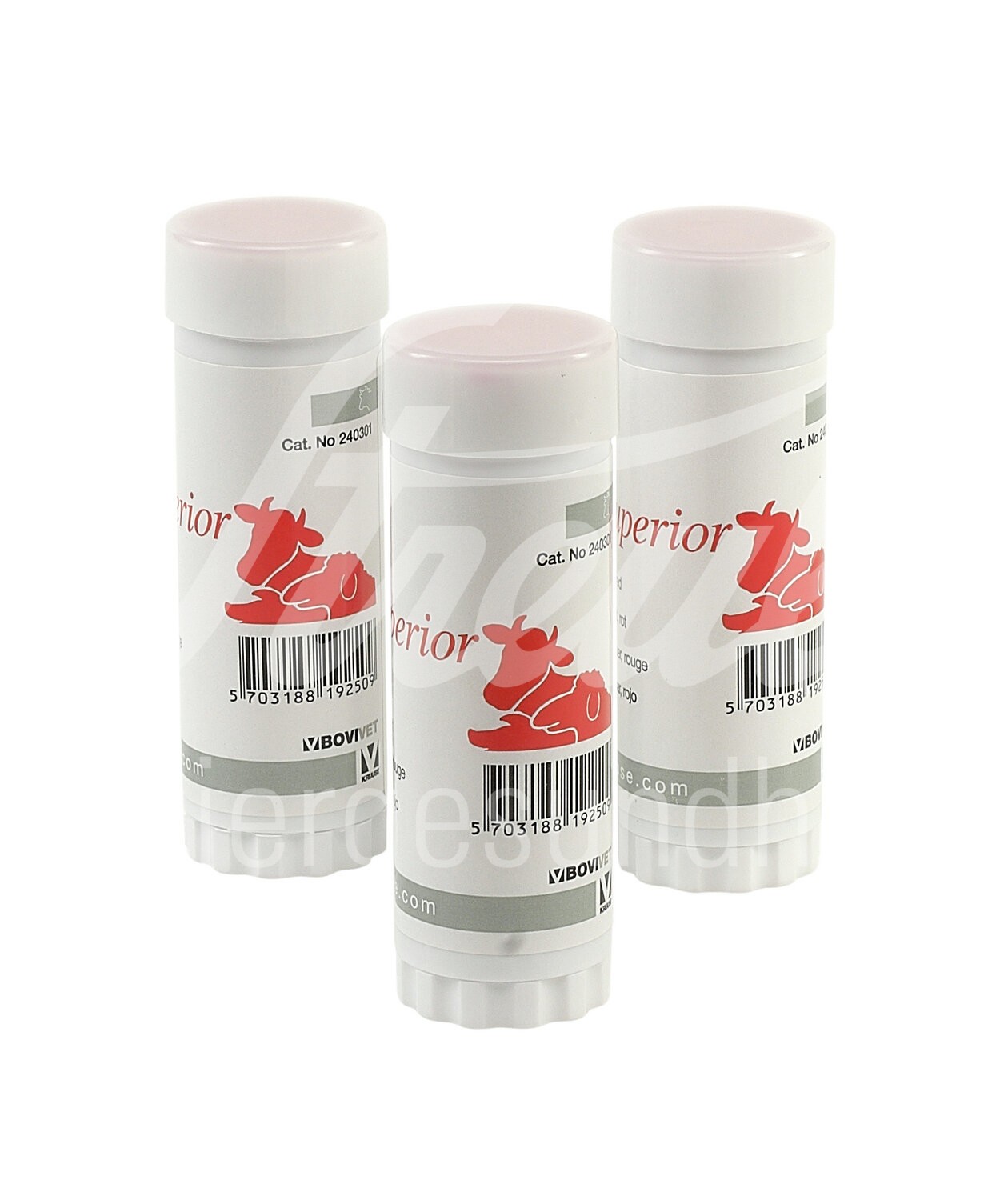 BOVIVET Superior Viehzeichen Stift rot 10 Stück