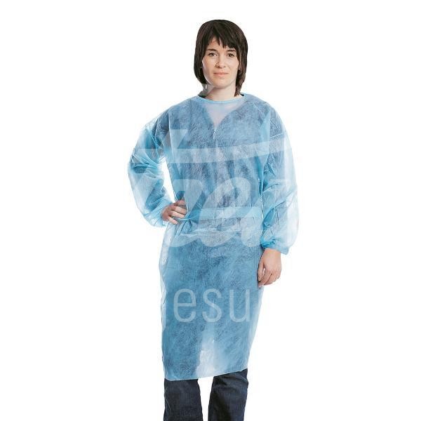 Foliodress Besuchermantel S blau nicht steril 5 x 10 Stk