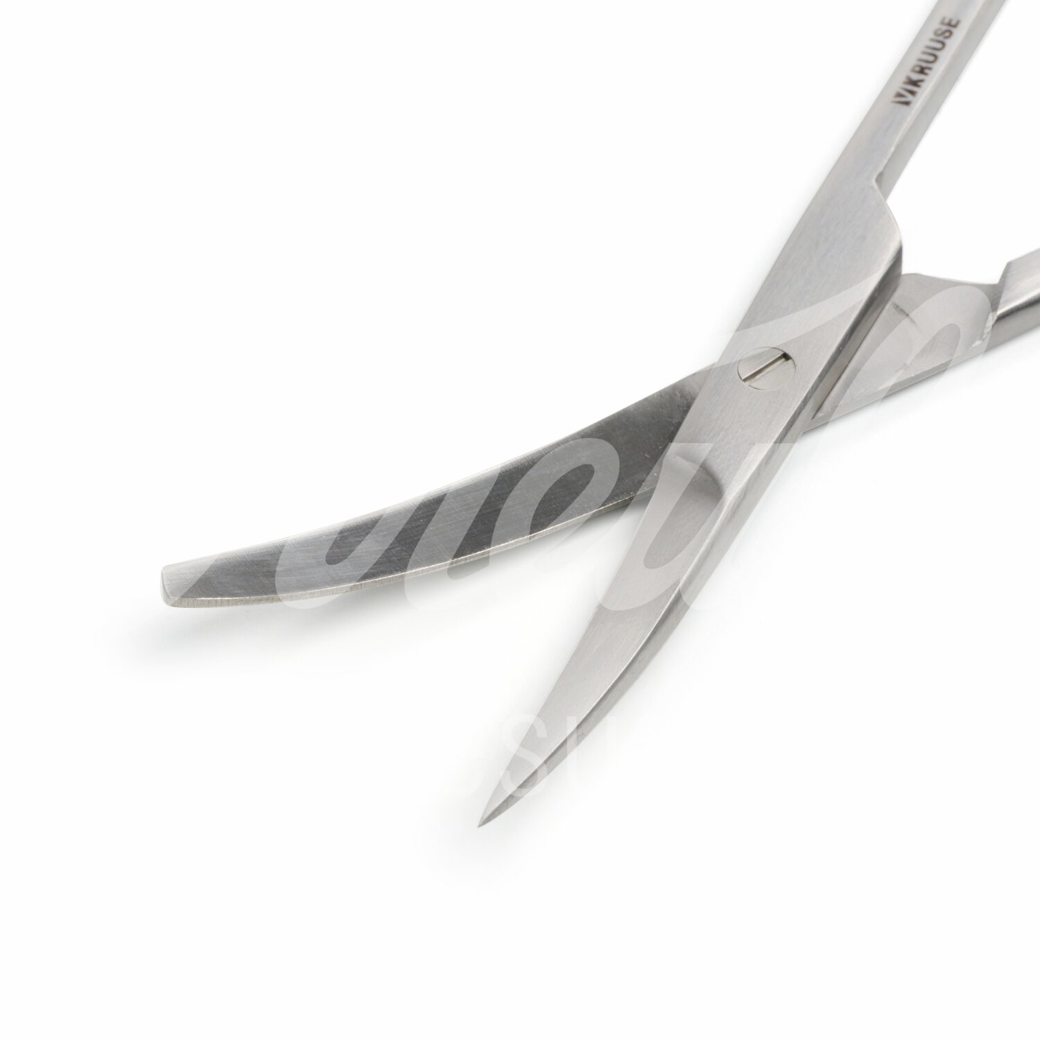 KRUUSE chirurgische Schere grazil 14.0 cm spitz/stumpf gebogen 1 Stk