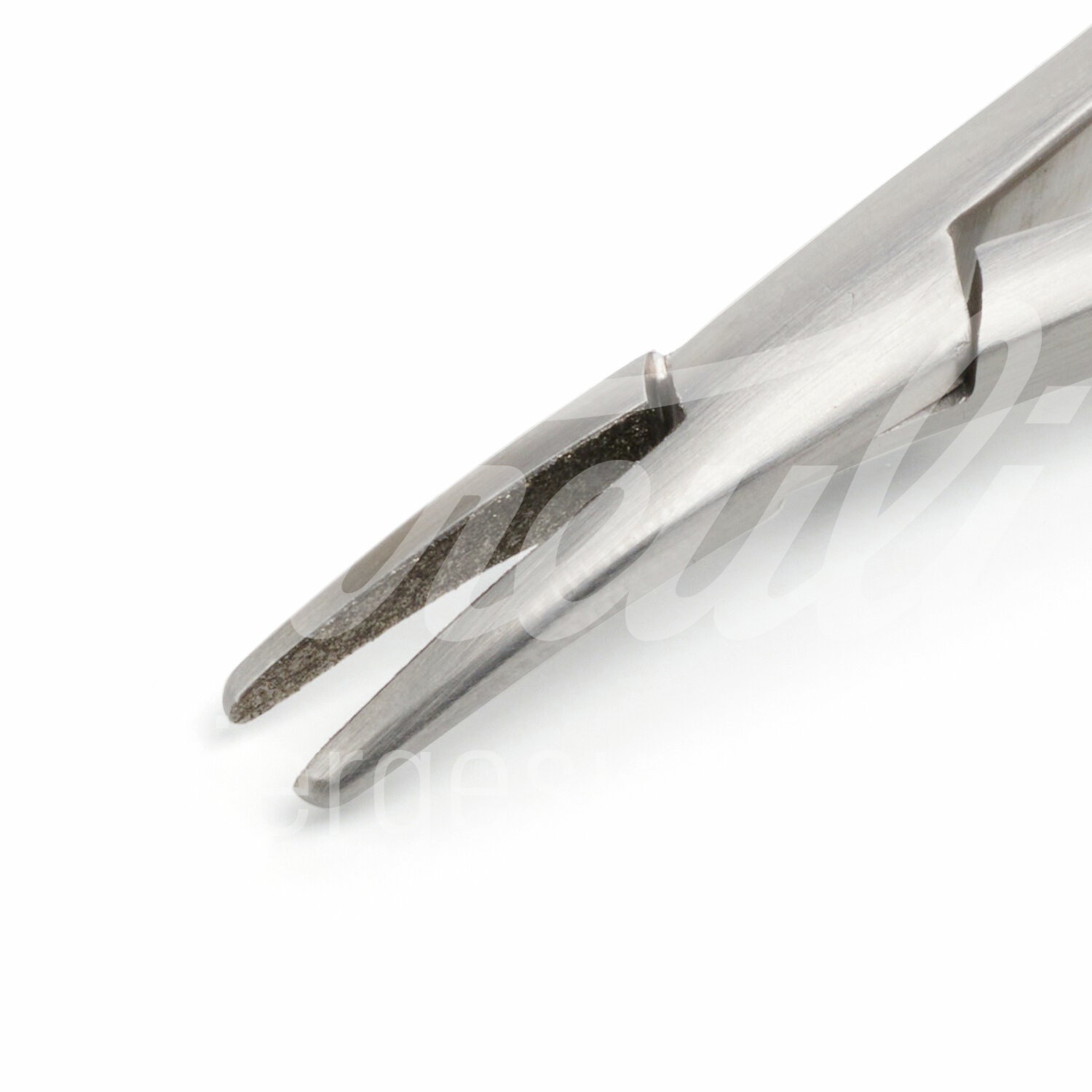 KRUUSE Nadelhalter Castroviejo 13.0 cm diamant gebogen m.Sperre 1 Stk KRUUSE Nadelhalter Castroviejo 13.0 cm diamant gebogen m.Sperre 1 Stk