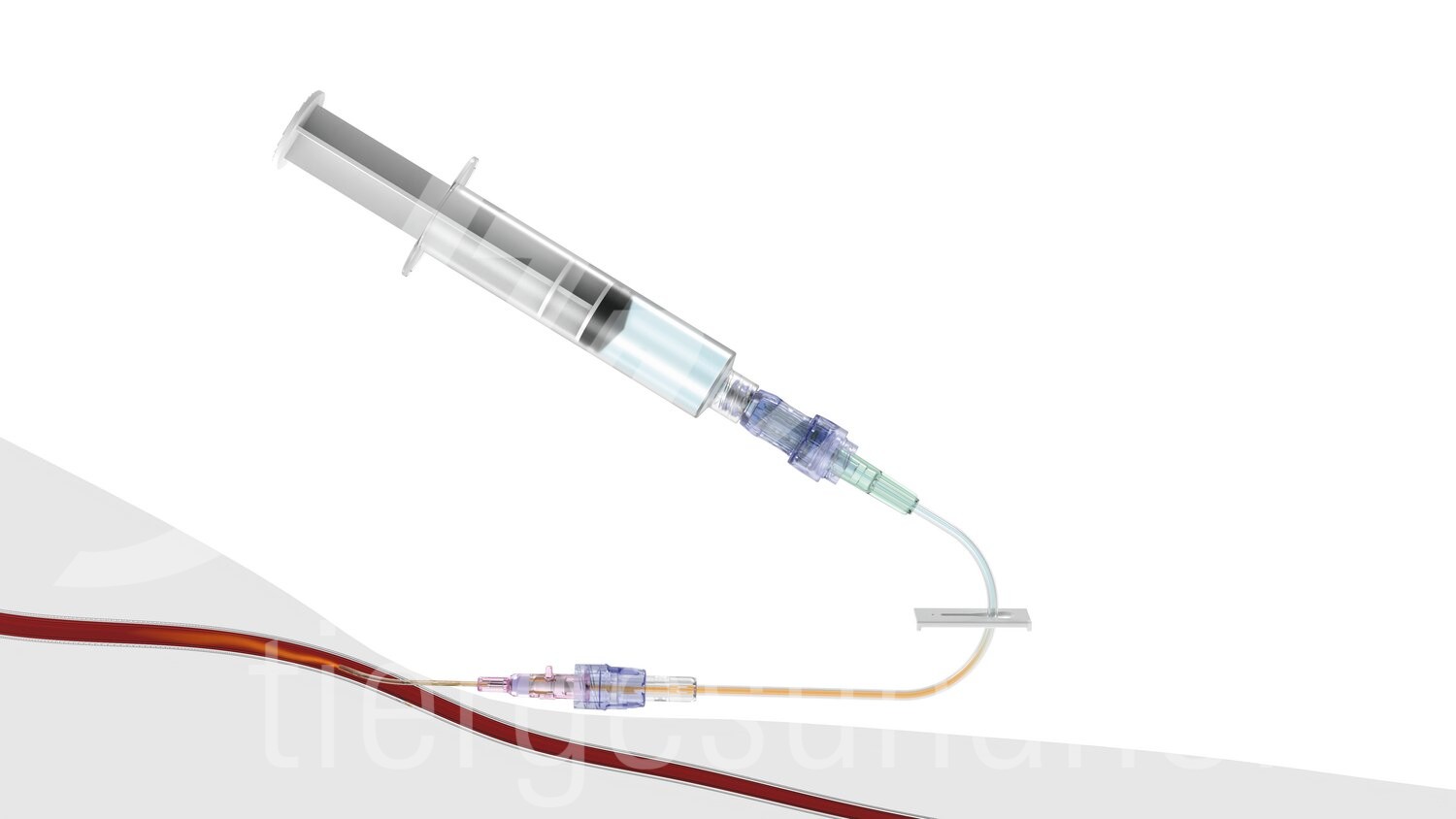 B.Braun Caresite mit 2 Verlängerungen 1.3 mm x 18 cm 100 Stk.