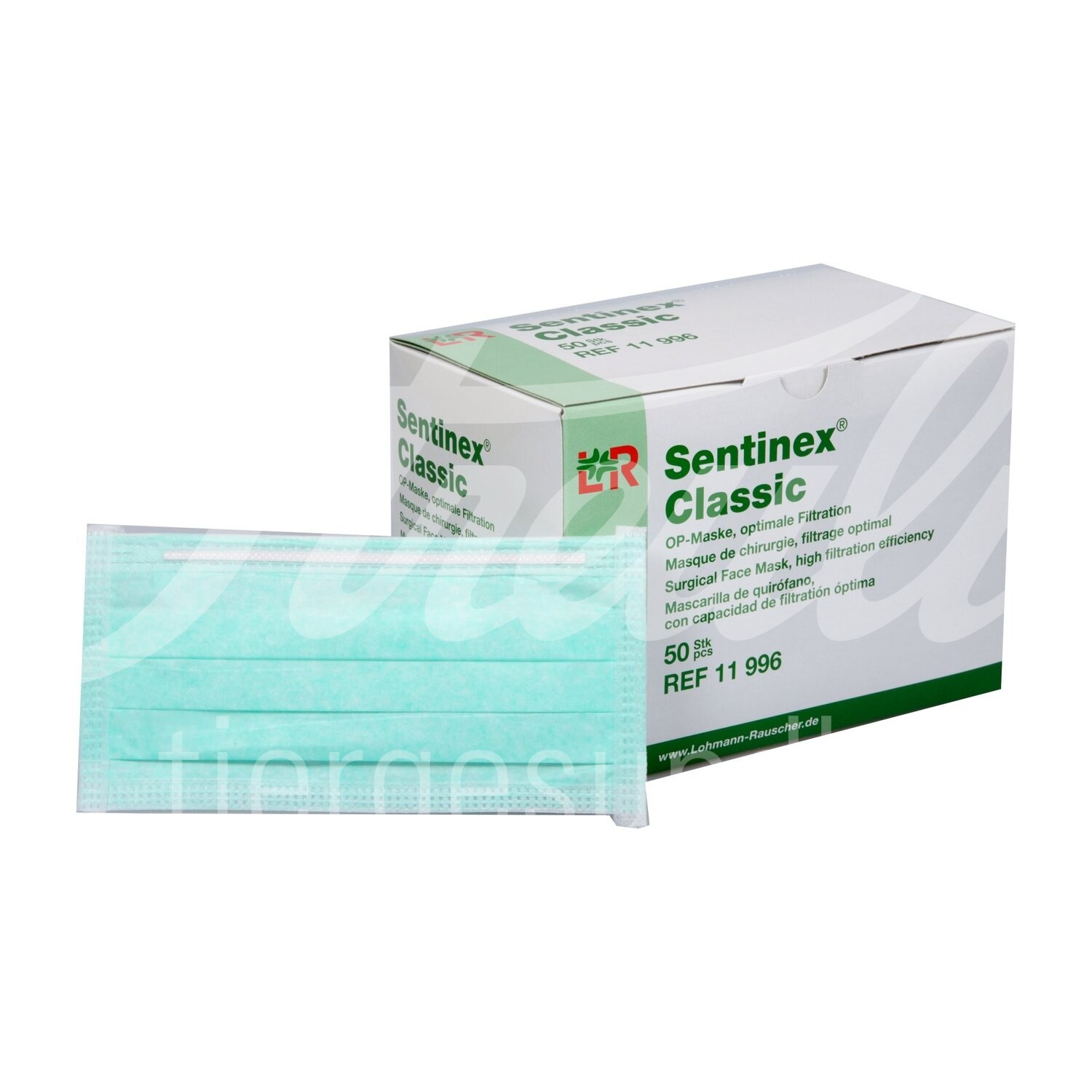 Sentinex OP Maske EL Classic grün 50 Stk