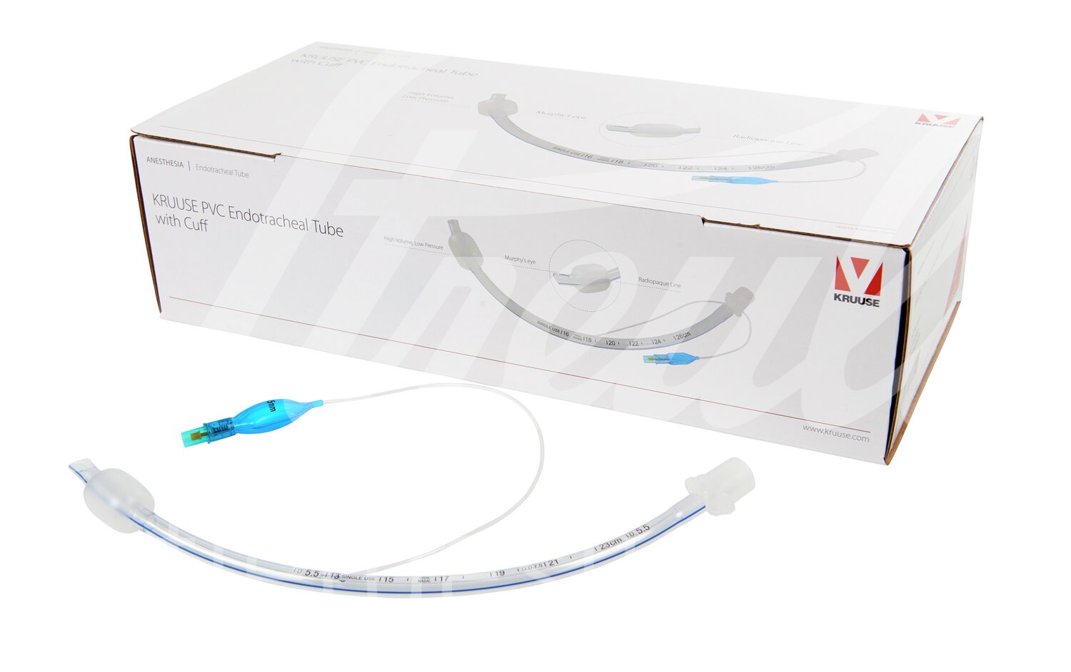 KRUUSE Endotracheal Tubus PVC o.Cuff 2.5 mm x 16.5 cm 10 Stk
