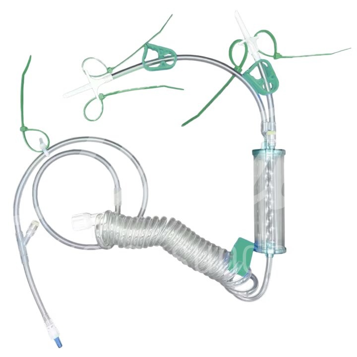 Mila DuraFlow Grosstierinfusionsgerät, 2 Spikes, Luer-Lock 1 Stück