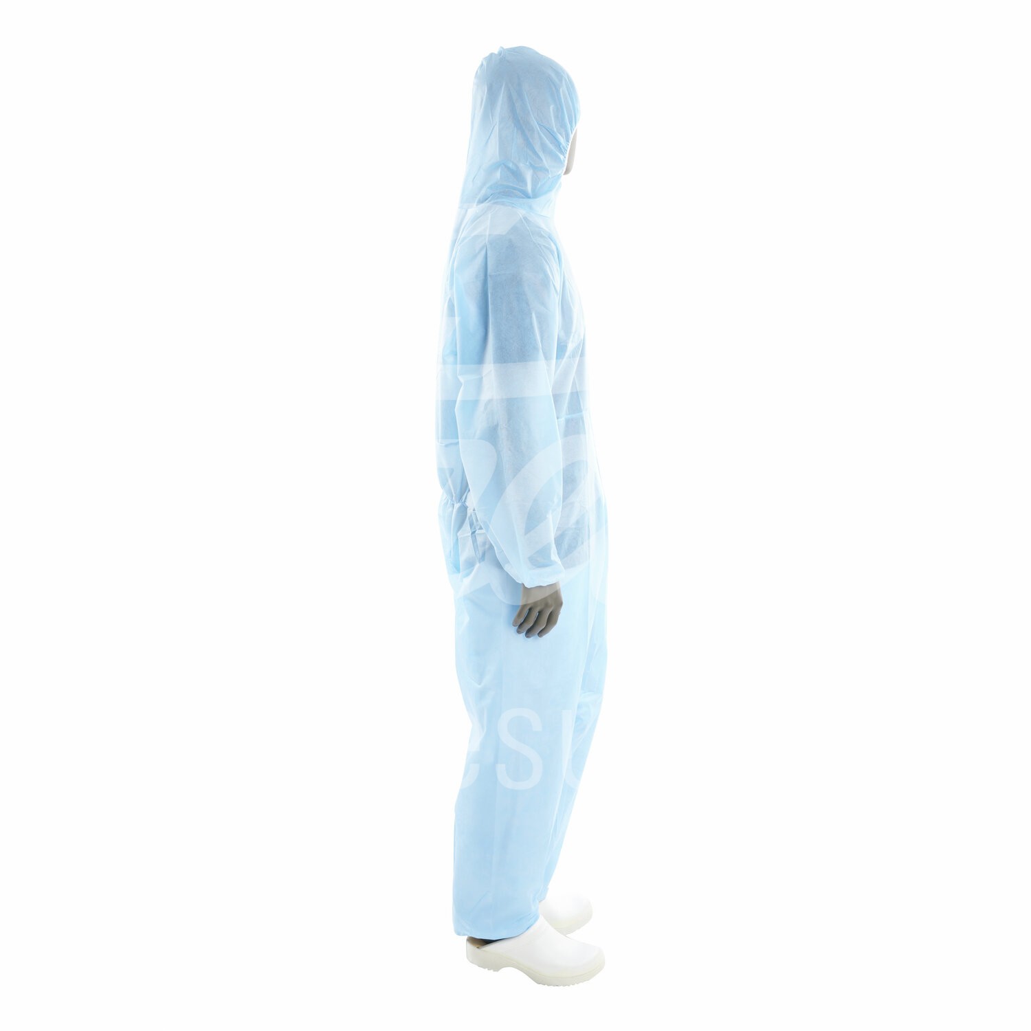 KRUUSE Overall m. Kapuze Gr. M 188 cm blau 25 Stk KRUUSE Overall m. Kapuze Gr. M 188 cm blau 25 Stk