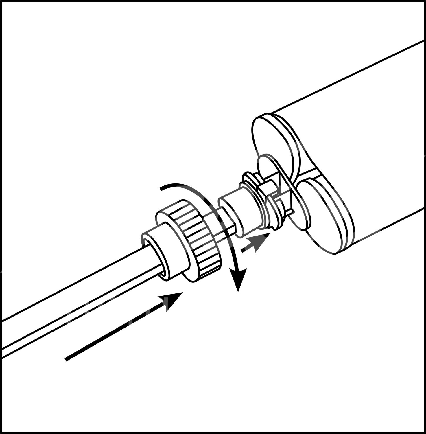KRUUSE Klauenkleber 2-Komp.-Polyurethan 200 ml Kartusche