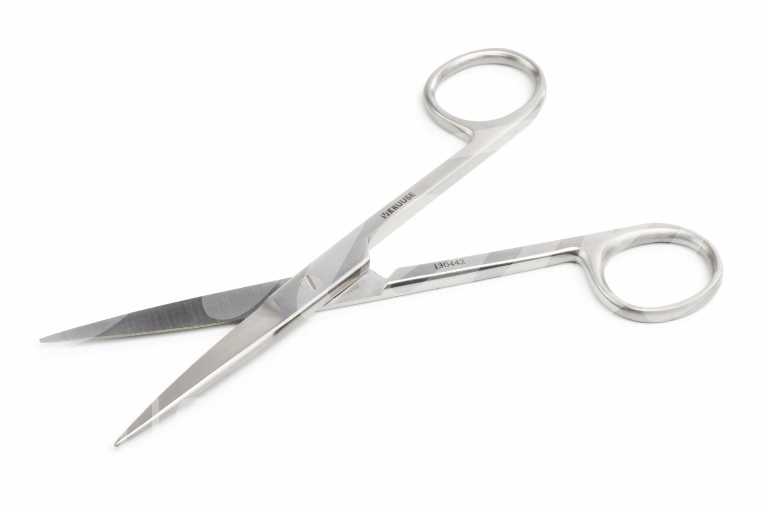 KRUUSE chirurgische Schere grazil 14.0 cm spitz/spitz gerade 1 Stk