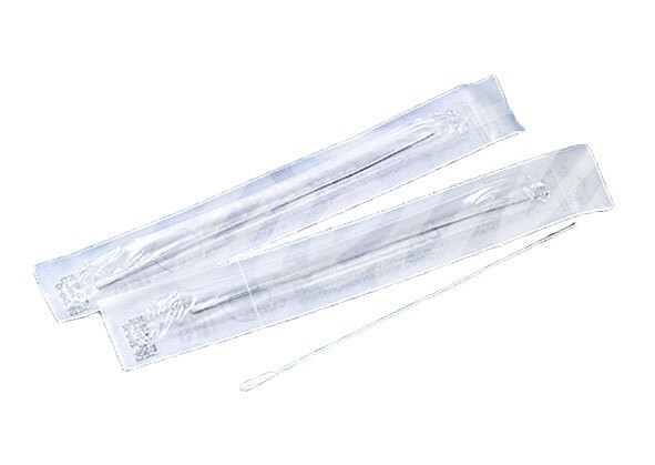 Wattestäbchen15cm steril, Metall, 2mm Kopf 100 Stück