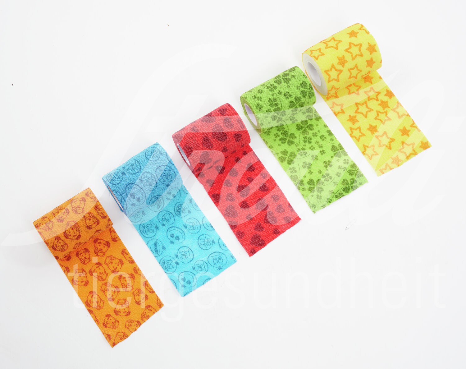 KRUUSE Fun Flex Care Bandagen 5 cm x 4.5 m 10 Stk. KRUUSE Fun Flex Care Bandagen 5 cm x 4.5 m 10 Stk.
