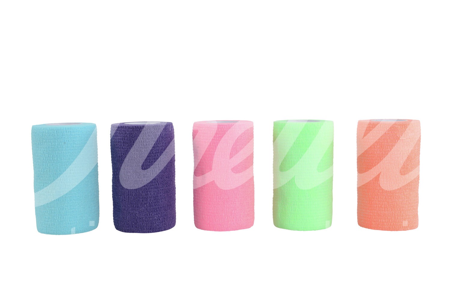 KRUUSE Vet Flex Bandage selbstkl. 10cm x 4.5m assort. 10 Stk