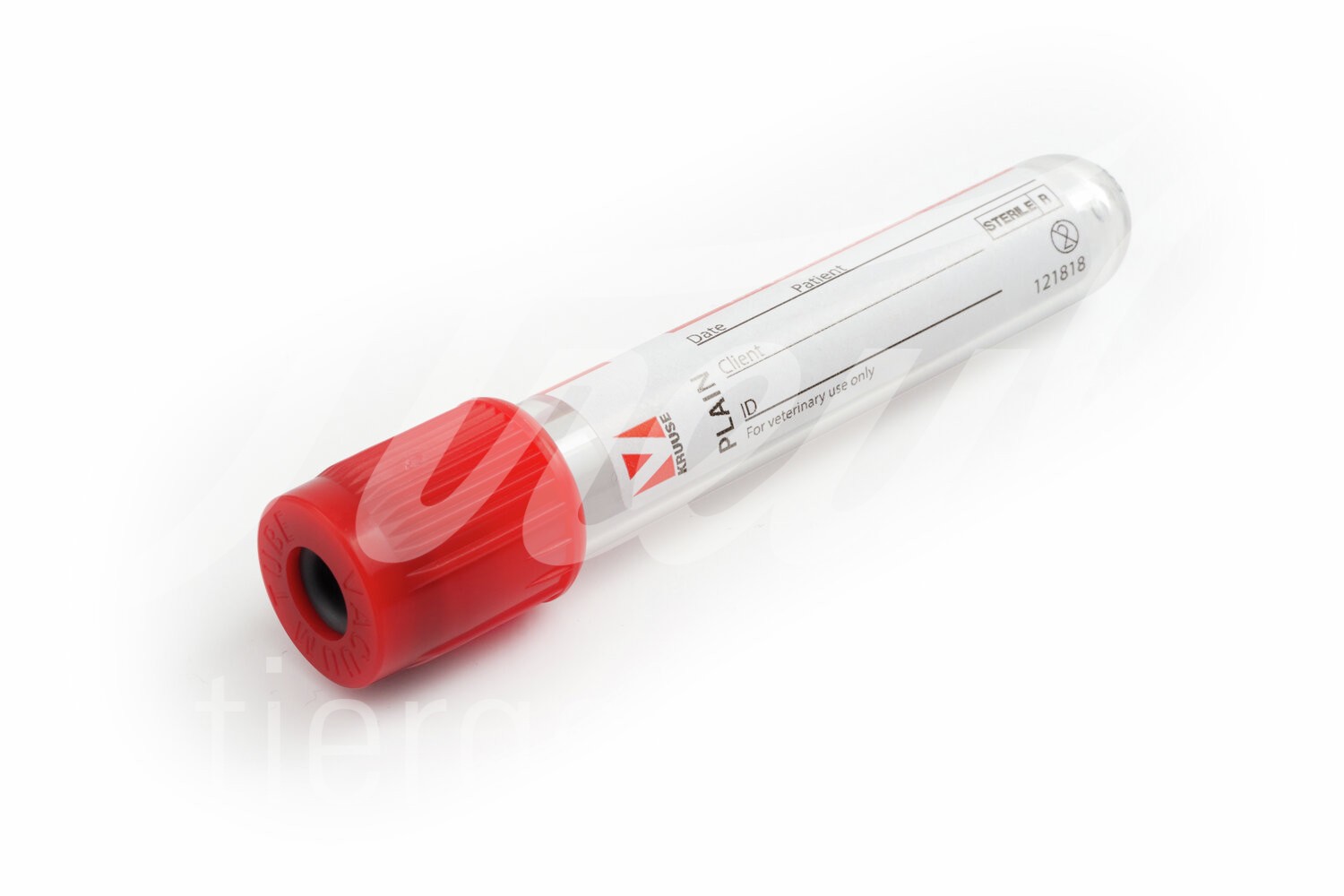 KRUUSE Blutproberöhrchen m. Vacuum 5ml Serum 100 Stk