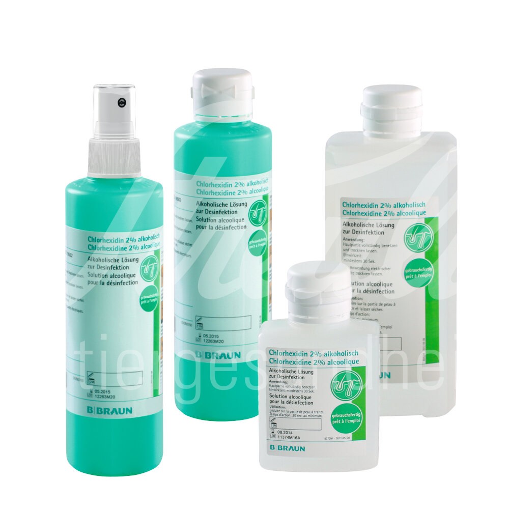B. Braun Chlorhexidine 2 % ungefärbt 100 ml