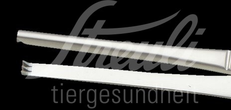 Chirurgische Pinzette 13.0 cm gerade 2:3 Zähne 1 Stück