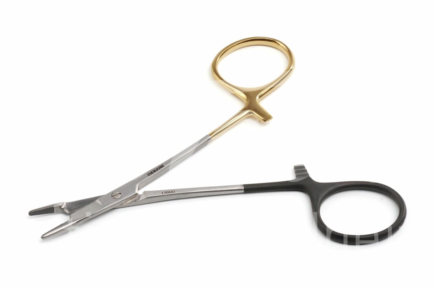 KRUUSE Nadelhalter Hegar-Olsen TC SuperCut 12.0 cm mit Schere 1 Stk