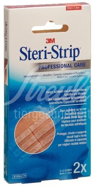 3M Steri Strip Blendtone 6x75mm 2 x 3 Stk 3M Steri Strip Blendtone 6x75mm 2 x 3 Stk