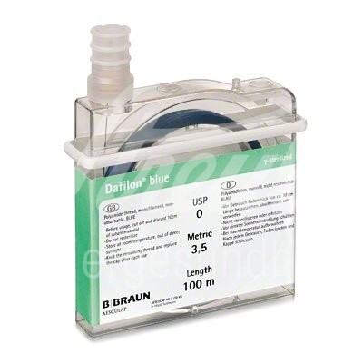 B.Braun Dafilon Flachspule USP 0 100 m 1 Stk.