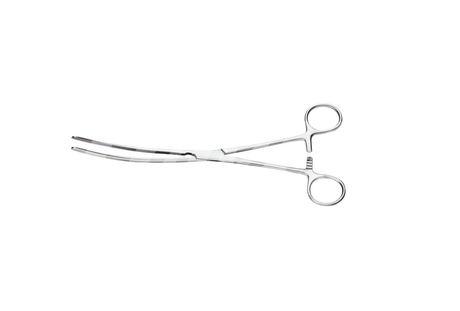 Darmklemme mit Querrillen gebogen 23.0 cm 1 Stück