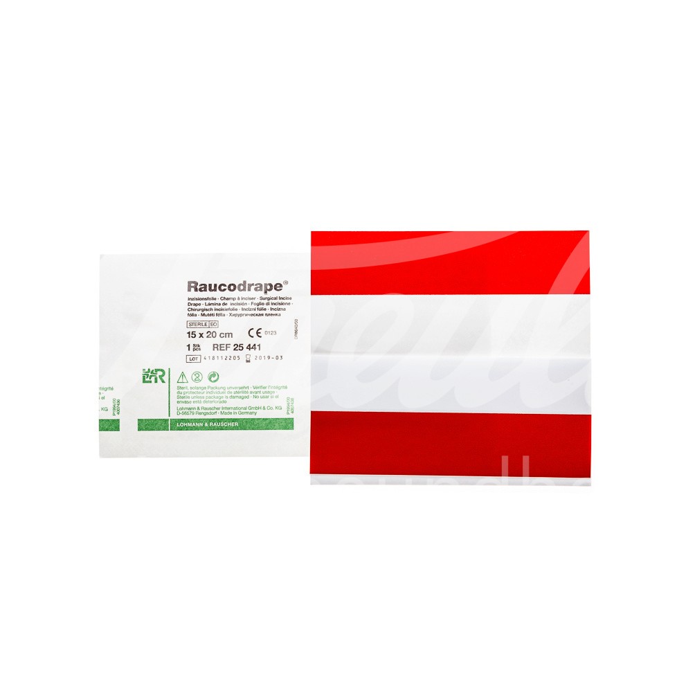 Raucodrape Inzisionsfolie 15 x 20 cm 1 Stück Raucodrape Inzisionsfolie 15 x 20 cm 1 Stück