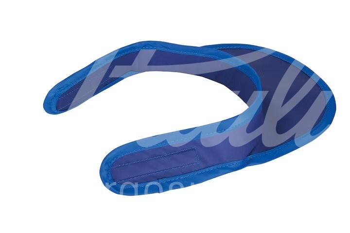 Schilddrüsenschutz mit Magnetverschluss blau 1 Stück