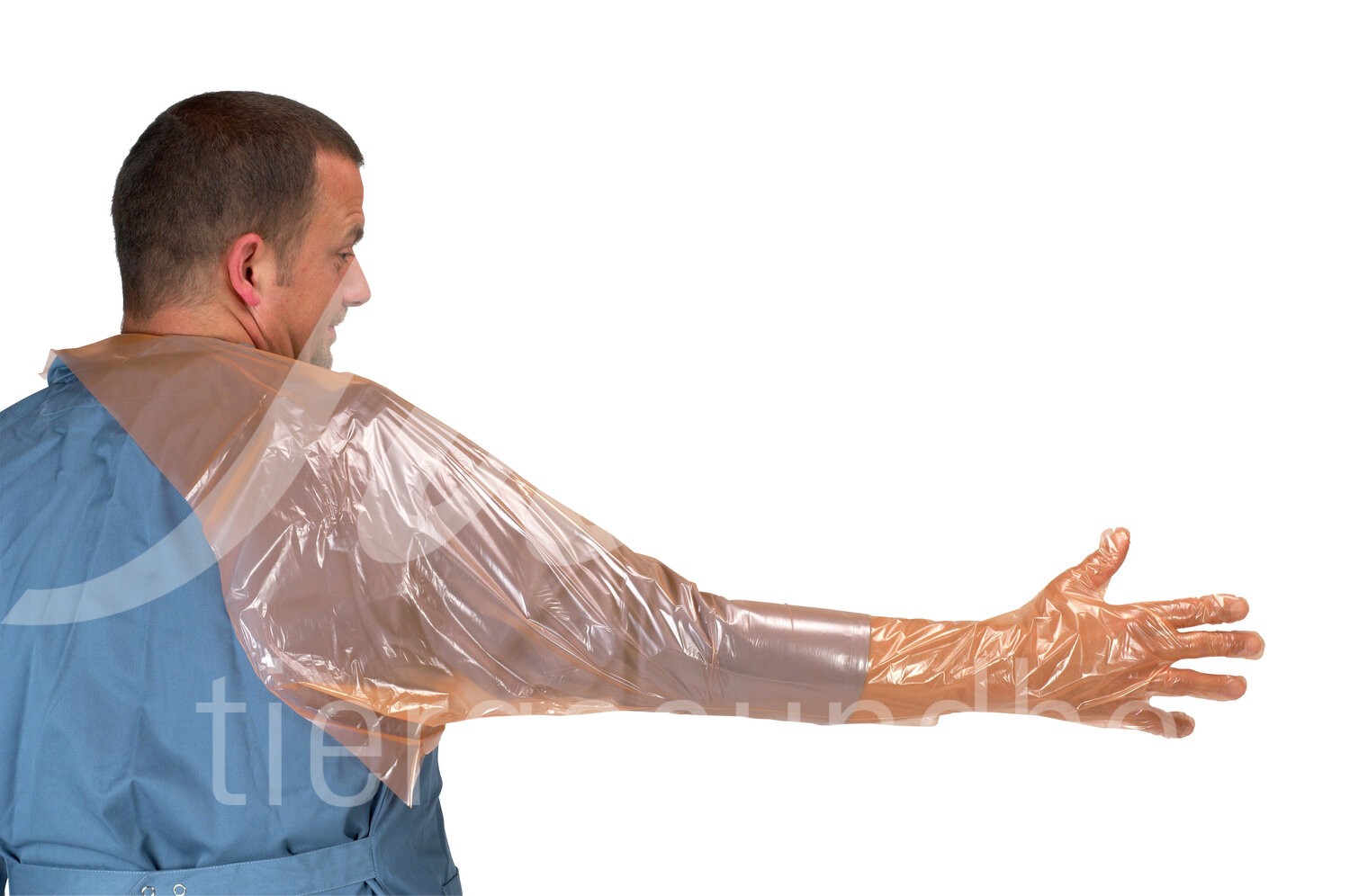 KRUTEX Super Sens. Rektal-Handsch. m.Schultersch. Gr.L 50Stk