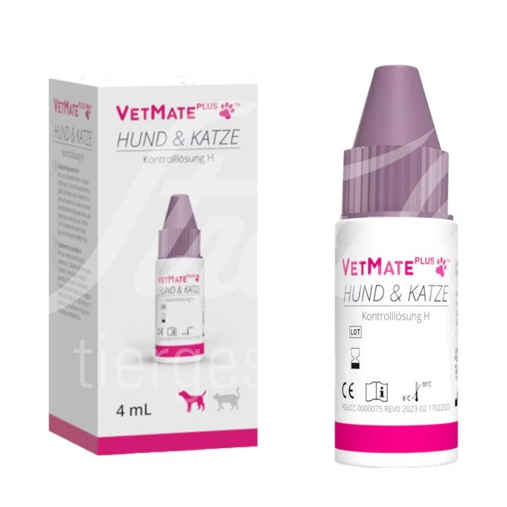 VetMate Plus Kontrolllösung H 4 ml 1 Stück
