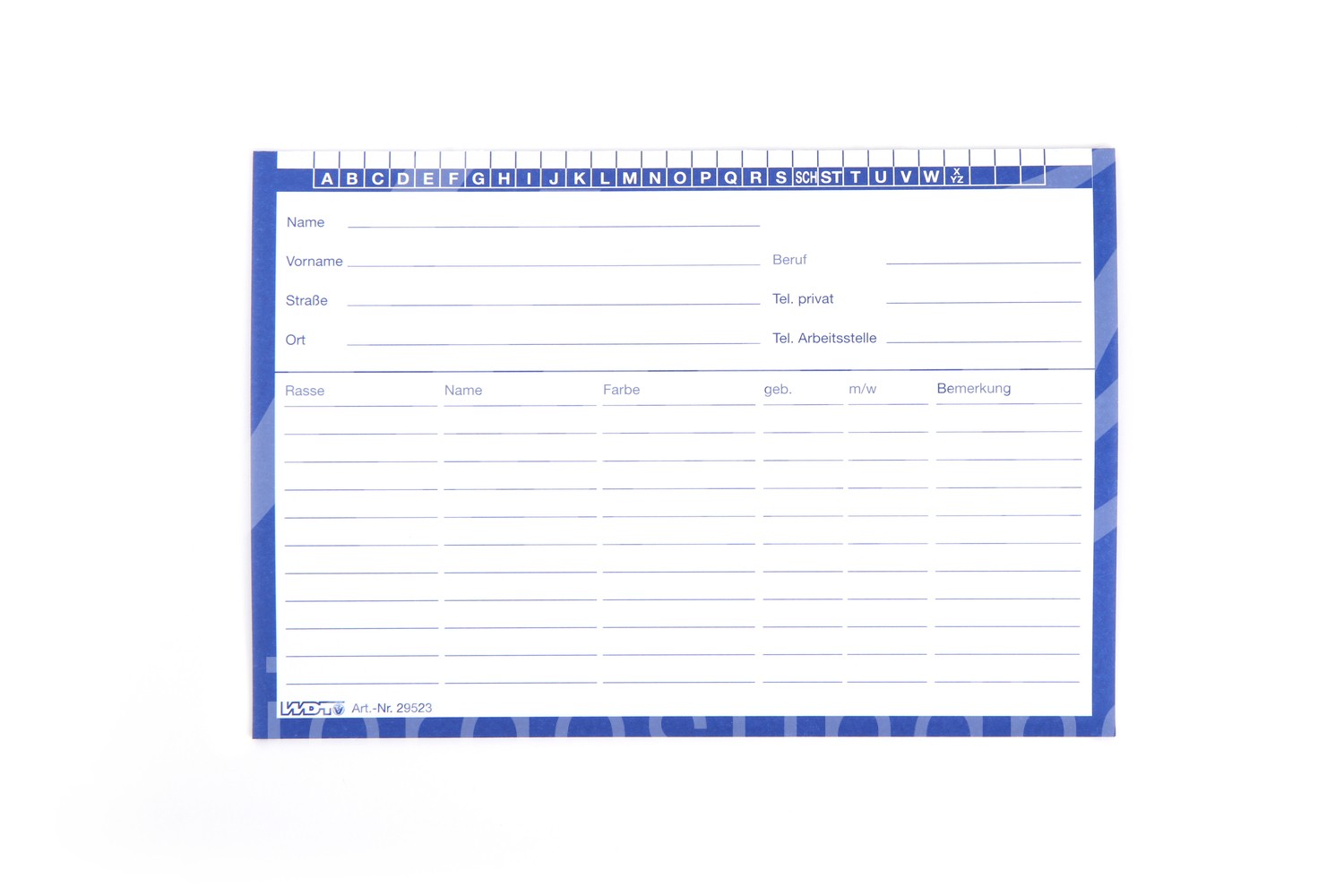 Karteikarten Gefaltet 100 Stück