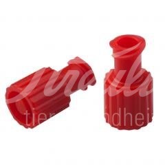 Combi-VerschlussstopfenLL - rot - 100 Stück