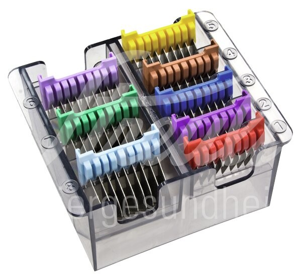 WAHL Aufsteckkamm Motiva/Creativa Edelstahl 8er-Set 1 Stück