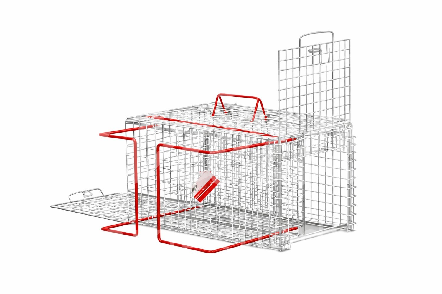 Katzenkäfig m. Zwangsvorrichtung u. Schiebetüren 1 Stück