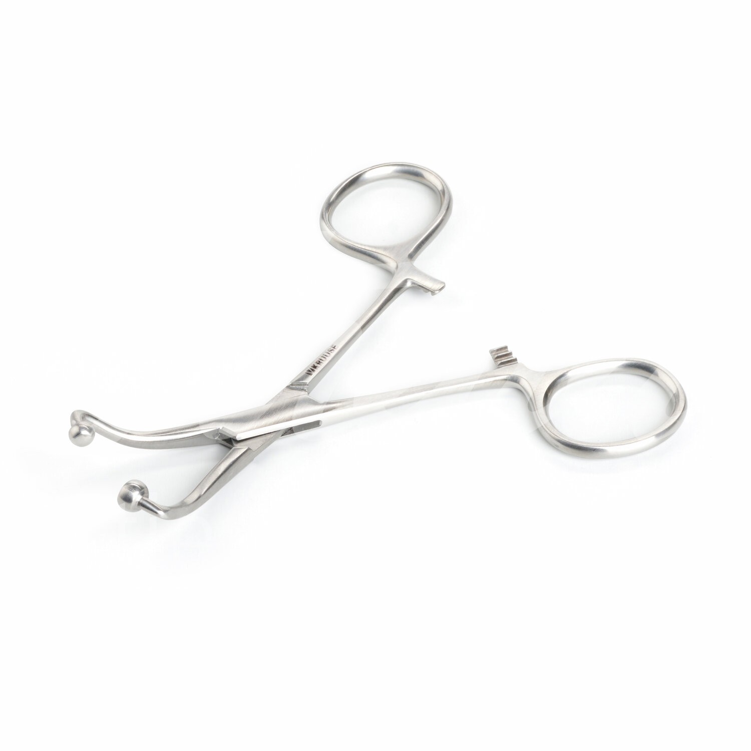 KRUUSE Tuchklemme für Papierabdeckung 11.5 cm stumpf 1 Stk