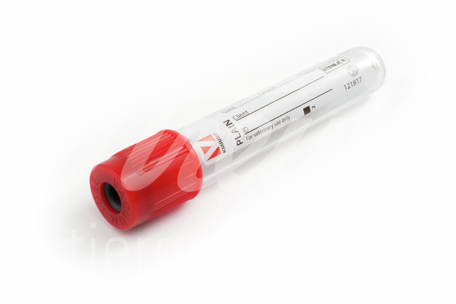KRUUSE Blutproberöhrchen m. Vacuum 2ml Serum 100 Stk