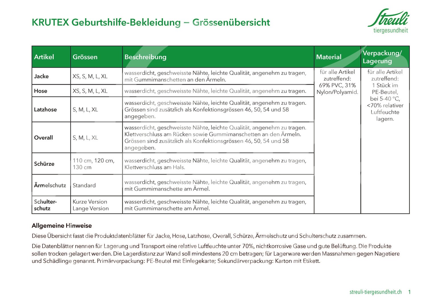 KRUTEX Geburtsjacke Gr. XS (42) grün 1 Stück KRUTEX Geburtsjacke Gr. XS (42) grün 1 Stück