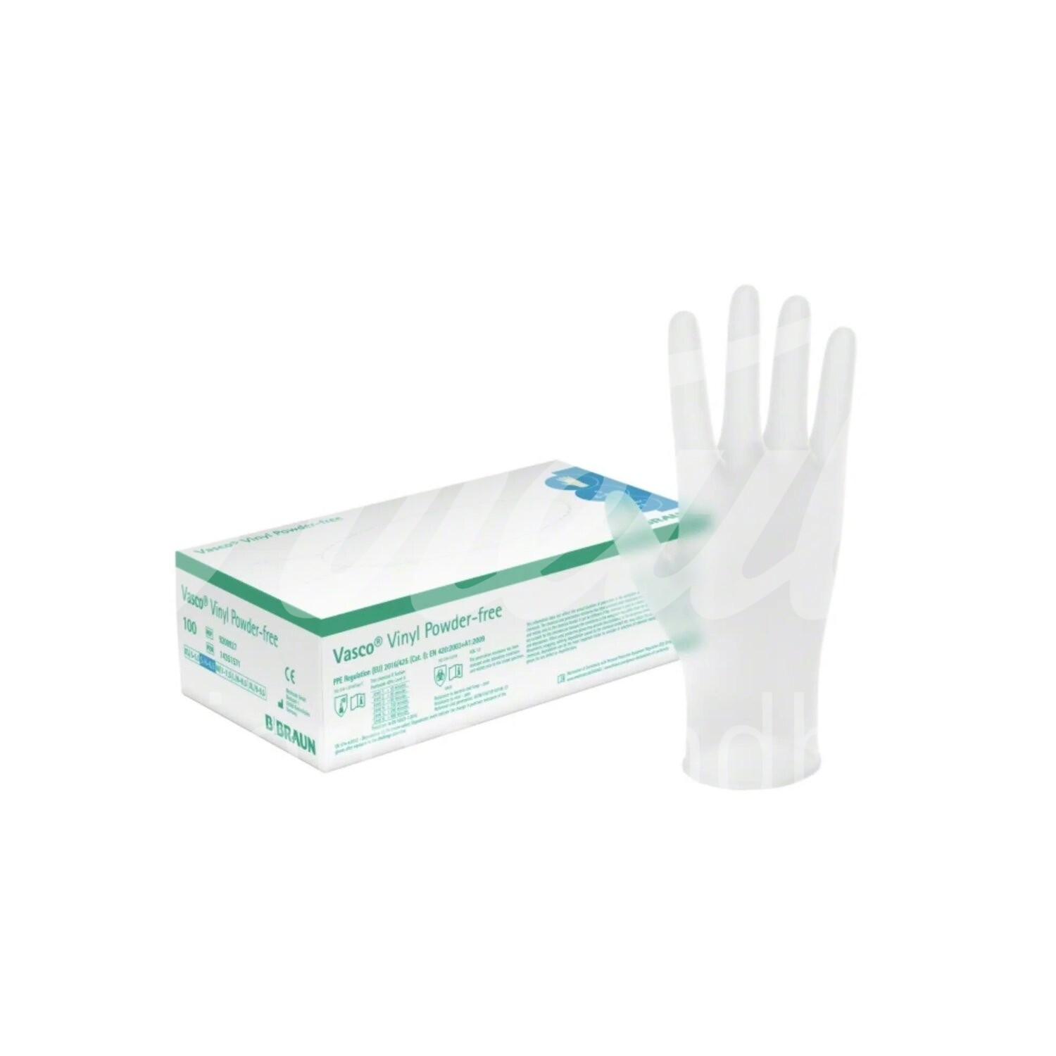 Vasco Handschuhe L Vinyl Sensitive Box 100 Stk Vasco Handschuhe L Vinyl Sensitive Box 100 Stk