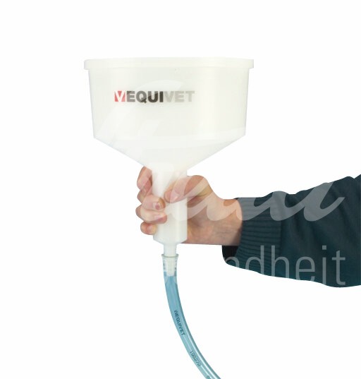 EQUIVET Trichter für Magensonde, Auslass-Ø 8 mm 1 Stück EQUIVET Trichter für Magensonde, Auslass-Ø 8 mm 1 Stück