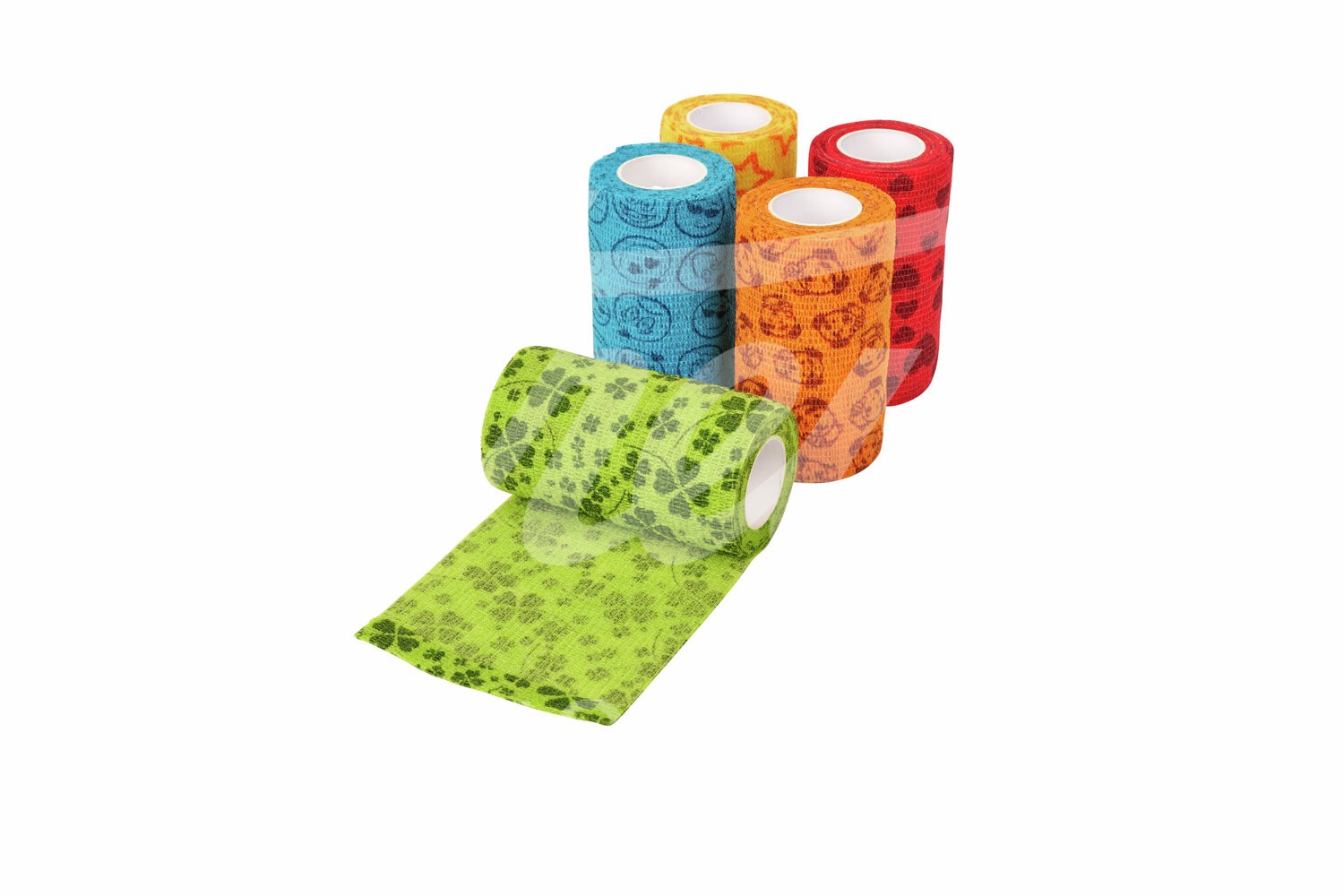 KRUUSE Fun Flex Care Bandagen 10 cm x 4.5 m 10 Stk.