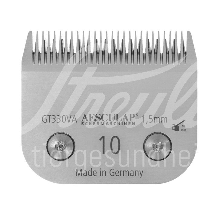 Aesculap Scherkopf Gr. 10 / 1,5mm SnapOn Edelstahl 1 Stück