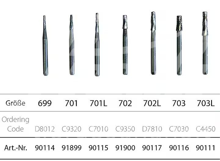 iM3 FG Fissurenbohrer Rundkopf Xcut 1702, 19mm (D7950) 5 Stk.